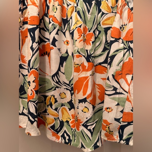 Women’s Melbourne Crop Top Spaghetti Strap Color Coral Bloom Size XS - Picture 6 of 7